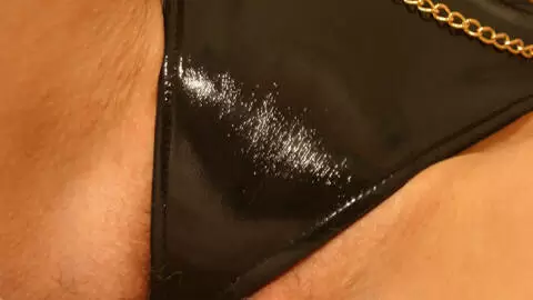 Mature blonde Estelle Clark doing a hot striptease on the bed  photo 10