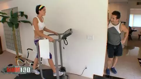 Sport and hard fucking for the beautiful brunette Eva Sinn photo 01