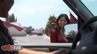 He fucks her instead of repari