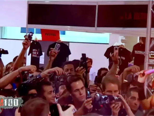 Anneke Duran on stage at the Erotico de Barcelona Film Festival in 2006 photo 1