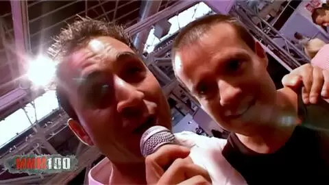 Jorge and Willy at the Erotico de Barcelona Film Festival in 2006