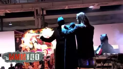 Krystal Wallas on stage at the Ficeb 2007 photo 02