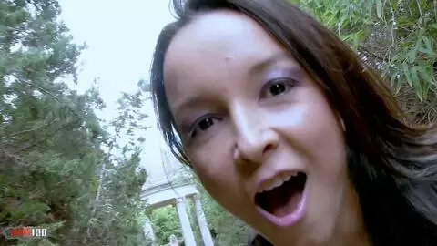 Crazy outdoor anal threesome with Francys Belle and Liz Rainbow photo 01