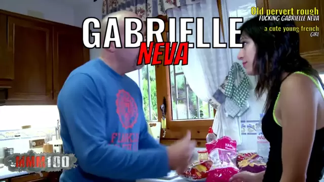 Old pervert rough fucking Gabrielle Neva a cute young french girl