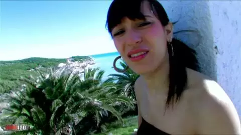 Fucking Gabrielle Neva's tight little ass at the beach photo 01