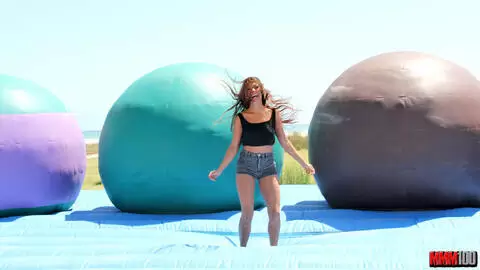 Teen latina touching herself  photo 2