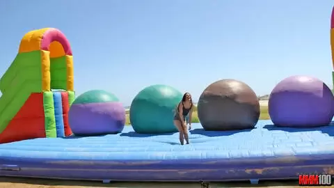 Teen latina touching herself 