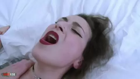 Irogenia the French Brunette Babe with Short Hair and Natural Tits Plays Dirty Chess with Terry Kemaco photo 12