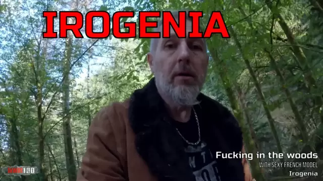 Fucking in the woods with sexy fren...