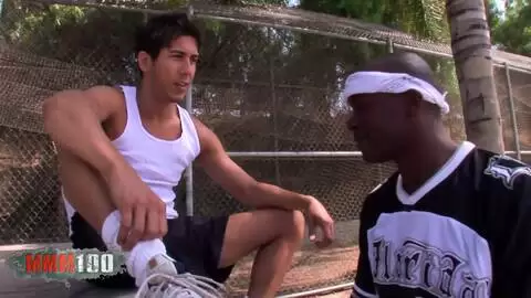 Interracial Gay fucking with Justin Blayde and Jack Spade photo 01