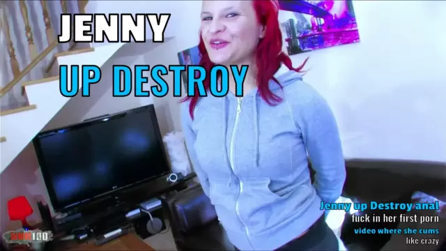 Jenny up Destroy anal fuck in her f...