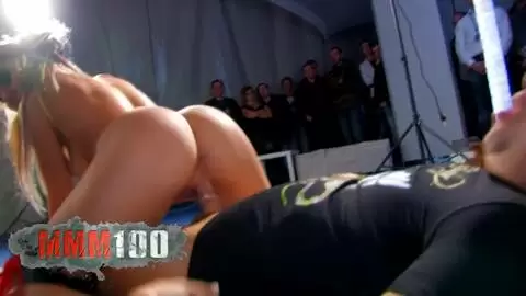 Jessica Blue and Krystal fucked hard in a french festival photo 10