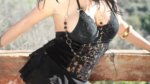 Hot brunette with big boobs Jordan Perry doing a hot striptease  photo 1