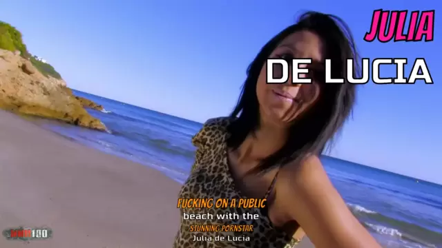 Fucking on a public beach with the ...