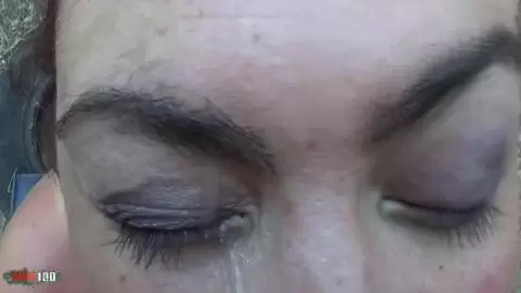 Outdoor anal fuck with the gorgeous French brunette Julia Gomez photo 16