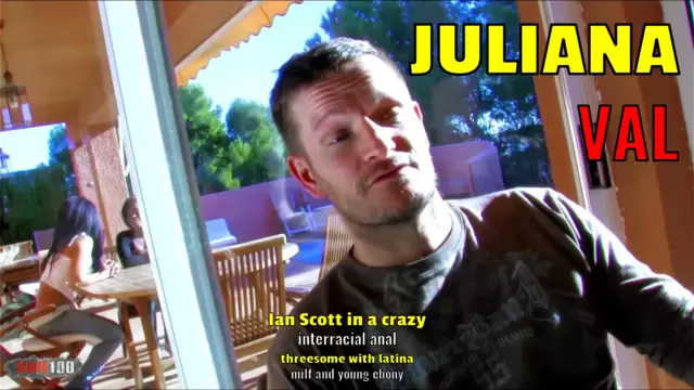 Ian Scott in a crazy interracial anal threesome with latina milf and young ebony 
