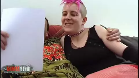 Alex fucking on the sofa with a French punk girl Karen photo 01