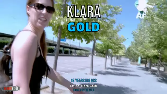 18 years big ass latina Klara Gold fucked in the wild