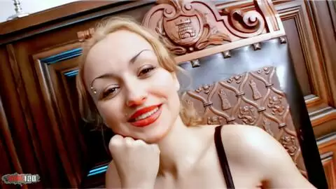 Great petite brunette with big boobs Krystal removing clothes  photo 02