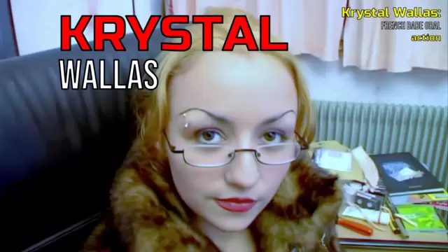Krystal Wallas: French babe oral ac...