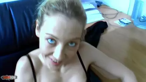 Skinny Belgian Blonde Lady Margaux's Intense Office Anal with Terry Kemaco photo 01