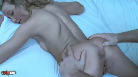 Blonde Belgian Babe Lady Margaux's First Anal with Terry Kemaco in Intense Bedroom Session - Remastered photo 09