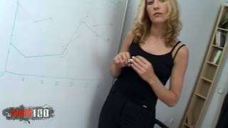 Margaux, sexy teacher, turns m