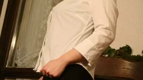 Big tits babe making a strip with some black lingerie photo 1