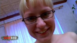 Beautiful lavandra gets her bi