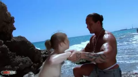 VERY sexual sports training for this pretty little redhead photo 02