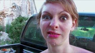 Extreme anal fuck in the picku