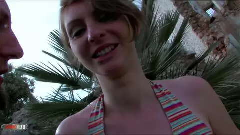 Extreme anal fuck in the pickup with French babe Leane Fontaine photo 02