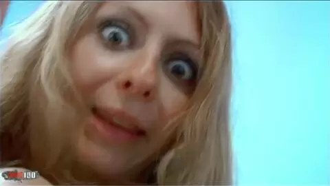 Very sexy photo session with the young French Lena Harrys in pantyhose on the bed photo 04