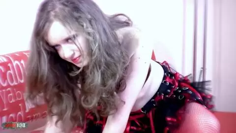 The young French Lena Luminescente in a sexy photo session on the sofa photo 07