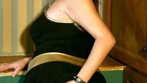 Great blonde with big tits Lilie Silver removing clothes  photo 9