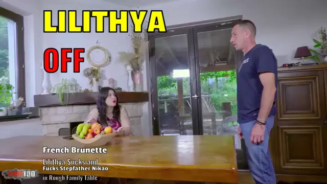 French Brunette Lilithya Sucks and ...