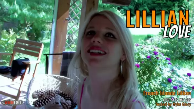 French blonde Lillian Love gets her ass fucked by Myke Glory