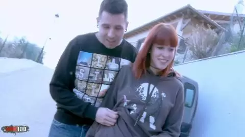 Porn Casting of beautiful Spanish redhead Lilyan Red with hard fucking photo 01