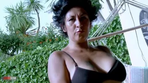 Horny Linda Porn removing clothes at the pool 