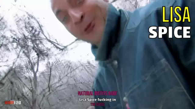 Natural Bigtits babe Lisa Spice fucking in the woods
