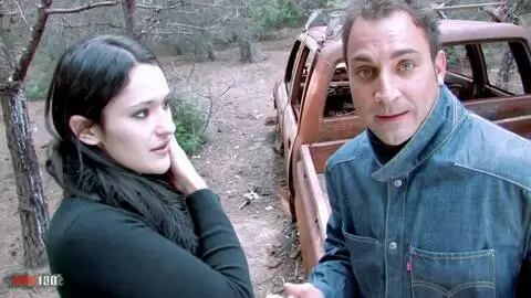 Natural Bigtits babe Lisa Spice fucking in the woods photo 01