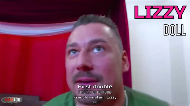 First double penetration for young French amateur Lizzy Doll