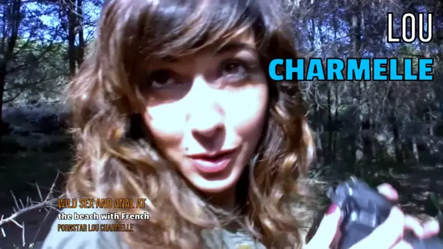 Wild sex and anal at the beach with French pornstar Lou Charmelle