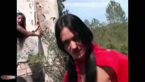 Luna and Alys getting fucked in the nature by ....  photo 08