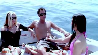 2 slut getting banged in a boa