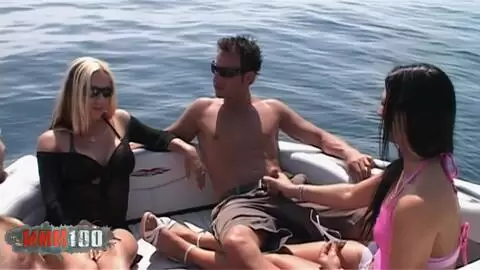 Priscilla Pratz and Luna get fucked on a boat by Jorge and Terry photo 01