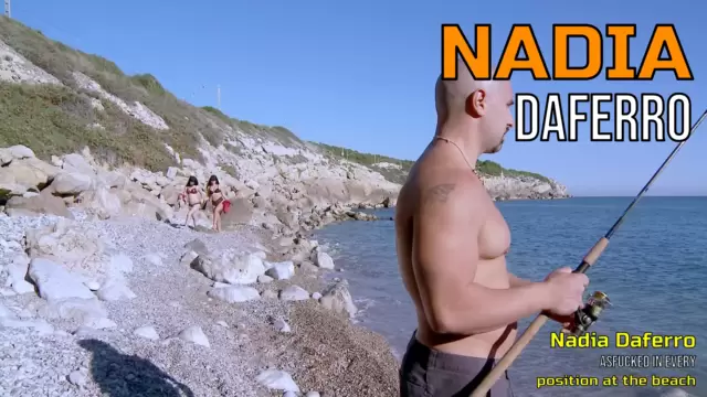 Nadia Daferro asfucked in every position at the beach