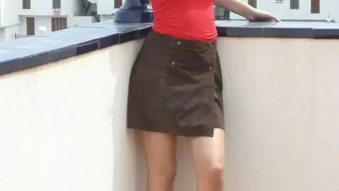 Lovely teen arab brunette Lyam dancing and stripping  photo 2