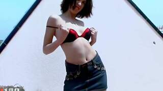 Horny petite arab brunette lya