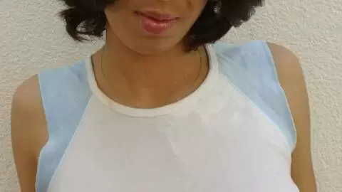 Lovely petite arab brunette Lyam doing a strip  photo 3